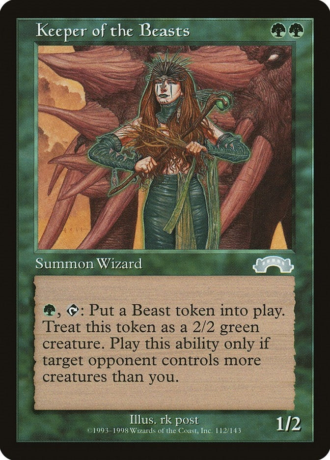 Image for Keeper of the Beasts (112) - Magic: The Gathering