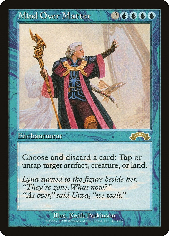 Image for Mind Over Matter (40) - Magic: The Gathering