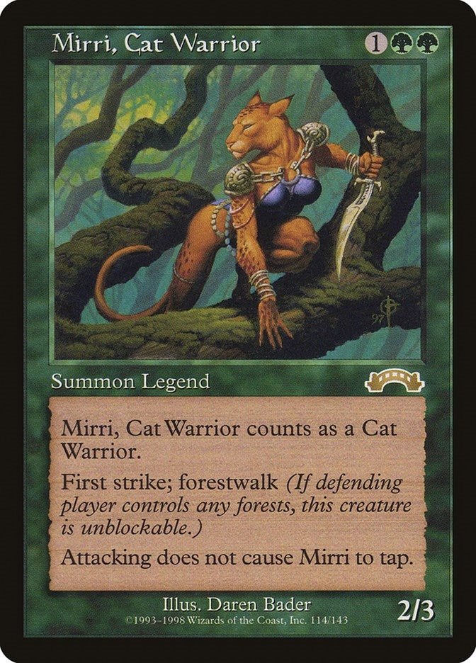Image for Mirri, Cat Warrior (114) - Magic: The Gathering