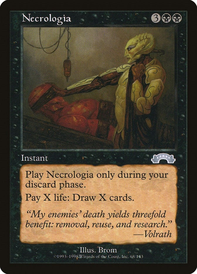 Image for Necrologia (68) - Magic: The Gathering
