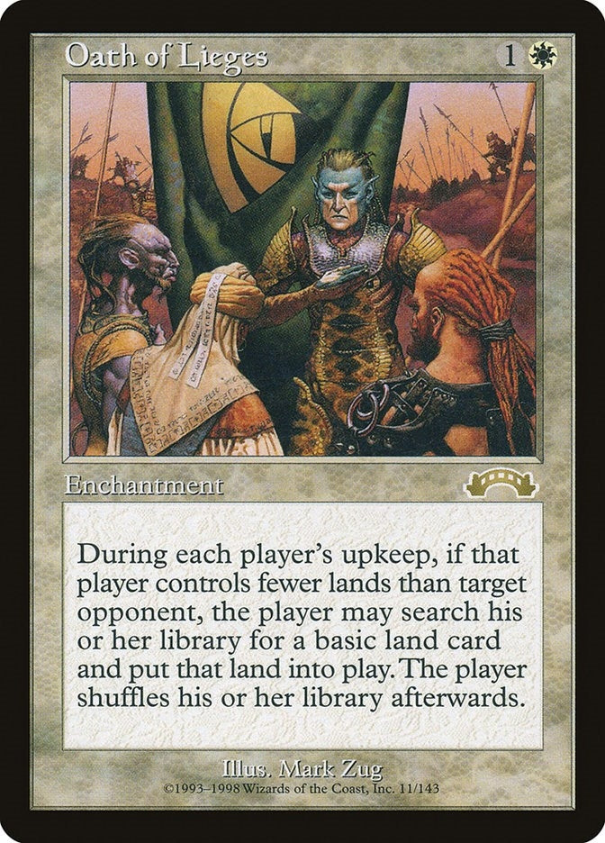 Image for Oath of Lieges (11) - Magic: The Gathering