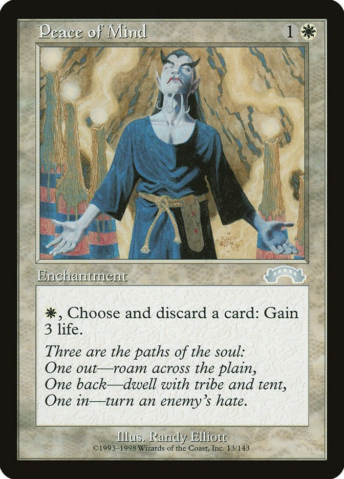 Image for Peace of Mind (13) - Magic: The Gathering
