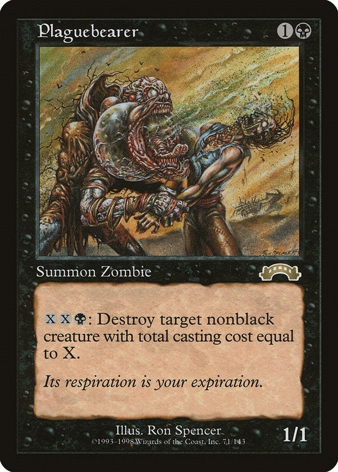 Image for Plaguebearer (71) - Magic: The Gathering