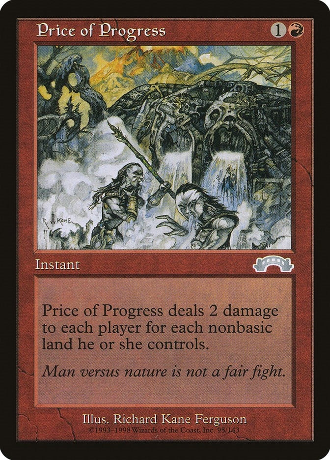 Image for Price of Progress (95) - Magic: The Gathering