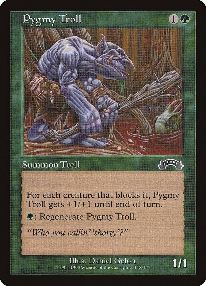 Image for Pygmy Troll (118) - Magic: The Gathering