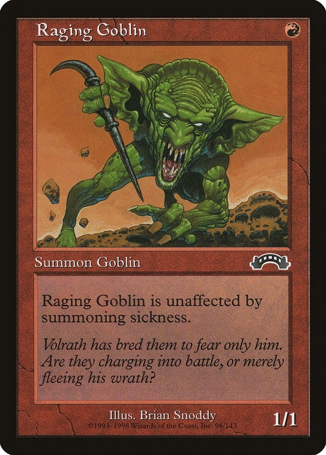 Image for Raging Goblin (96) - Magic: The Gathering