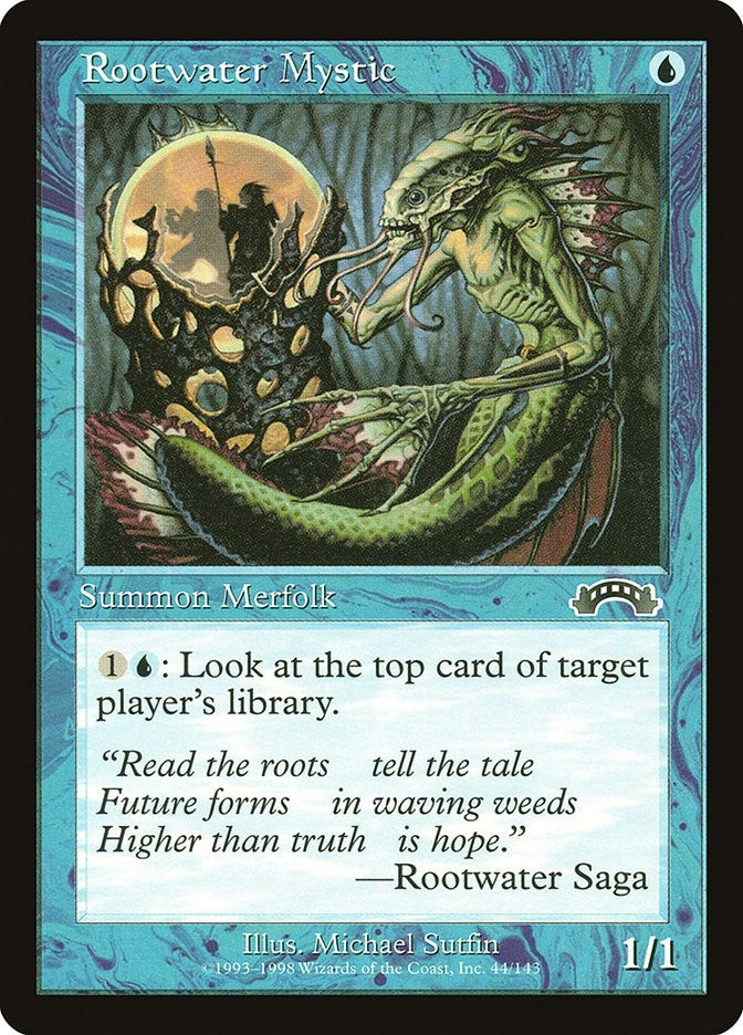 Image for Rootwater Mystic (44) - Magic: The Gathering