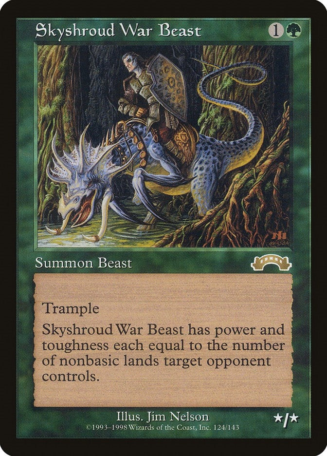 Image for Skyshroud War Beast (124) - Magic: The Gathering