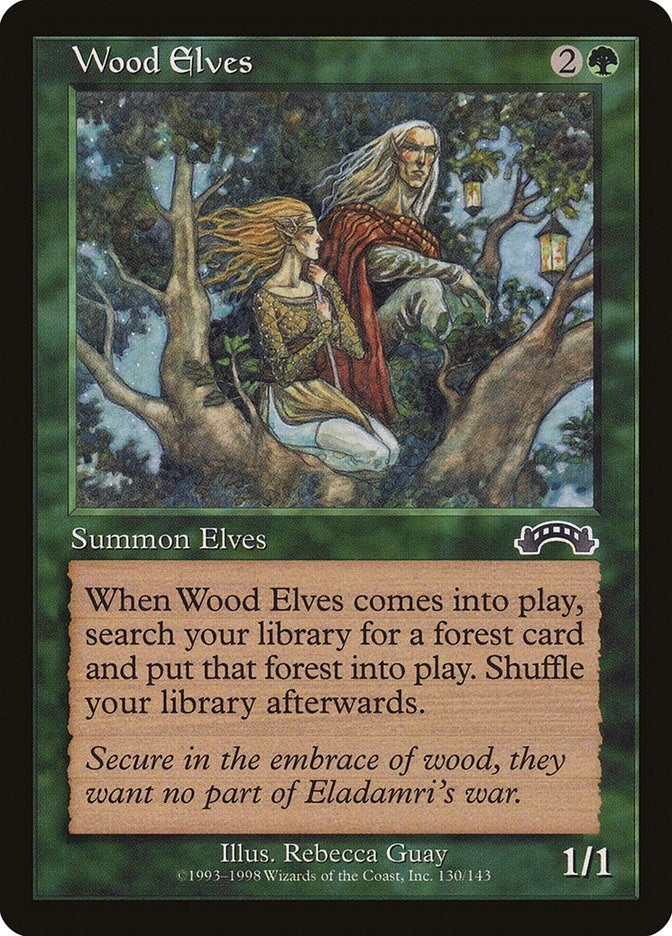 Image for Wood Elves (130) - Magic: The Gathering