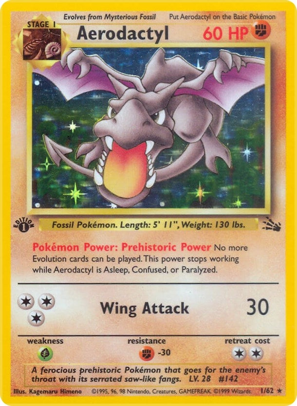 Aerodactyl (1) (01/62)