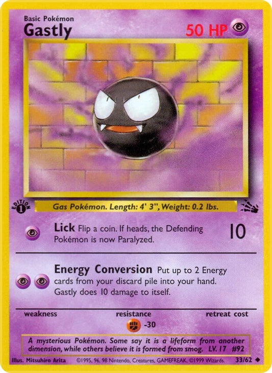 Image for Gastly (33/62) - Pokemon