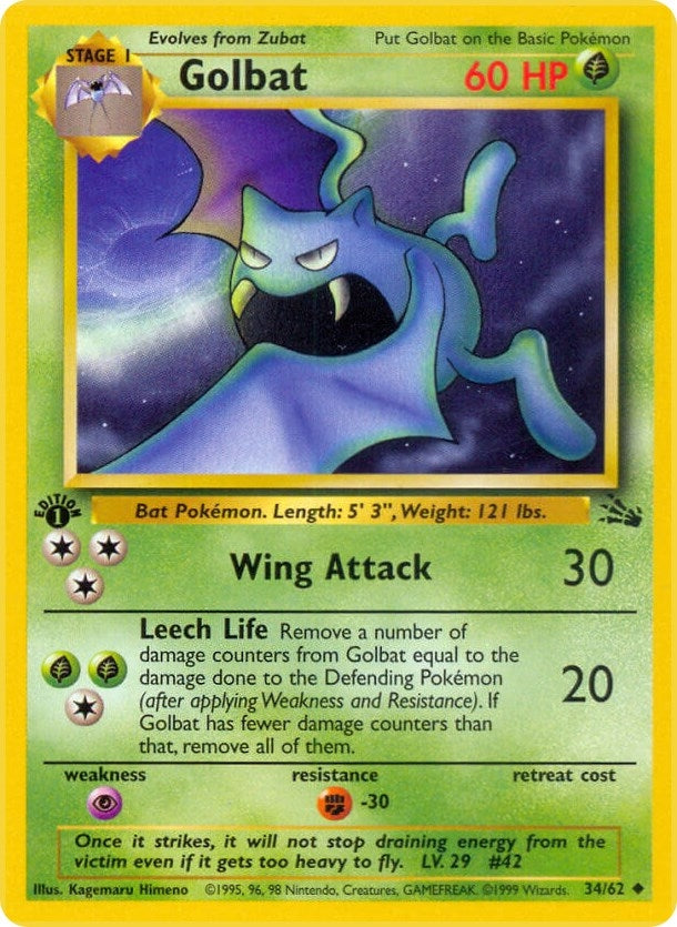 Image for Golbat (34/62) - Pokemon