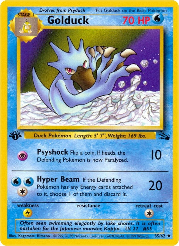 Image for Golduck (35/62) - Pokemon