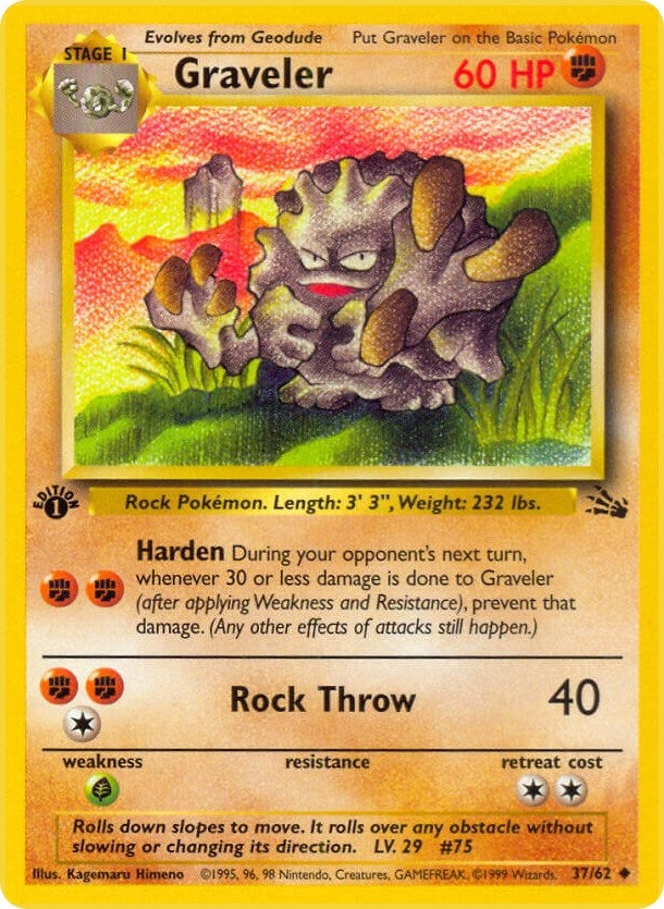 Image for Graveler (37/62) - Pokemon
