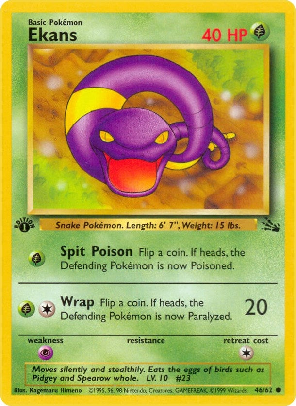 Image for Ekans (46/62) - Pokemon