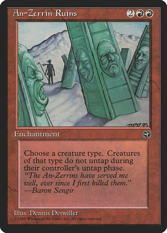 Image for An-Zerrin Ruins - Magic: The Gathering