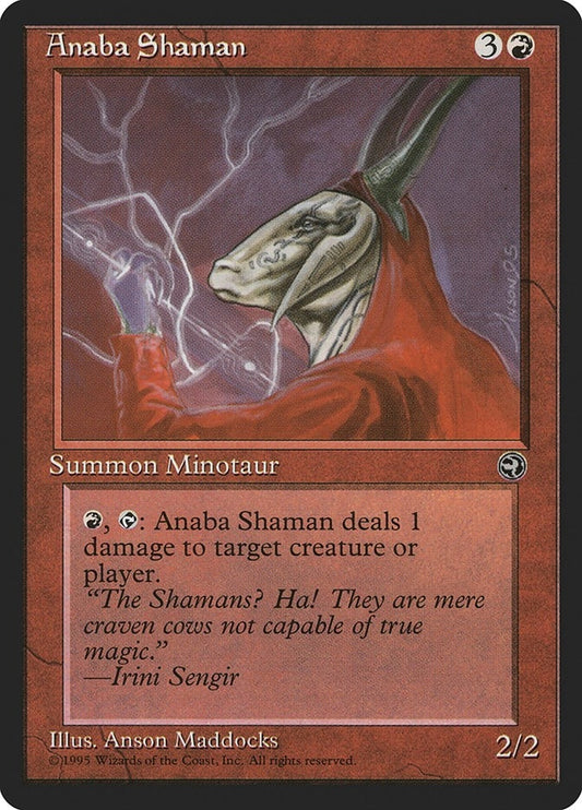 Image for Anaba Shaman - Magic: The Gathering