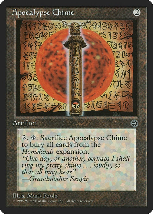 Image for Apocalypse Chime - Magic: The Gathering