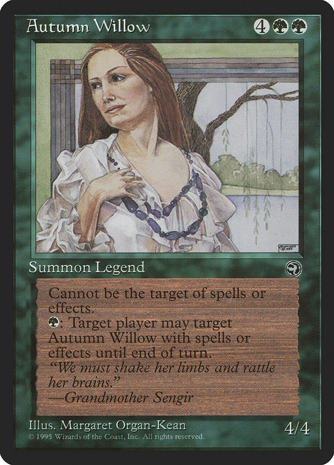 Image for Autumn Willow - Magic: The Gathering