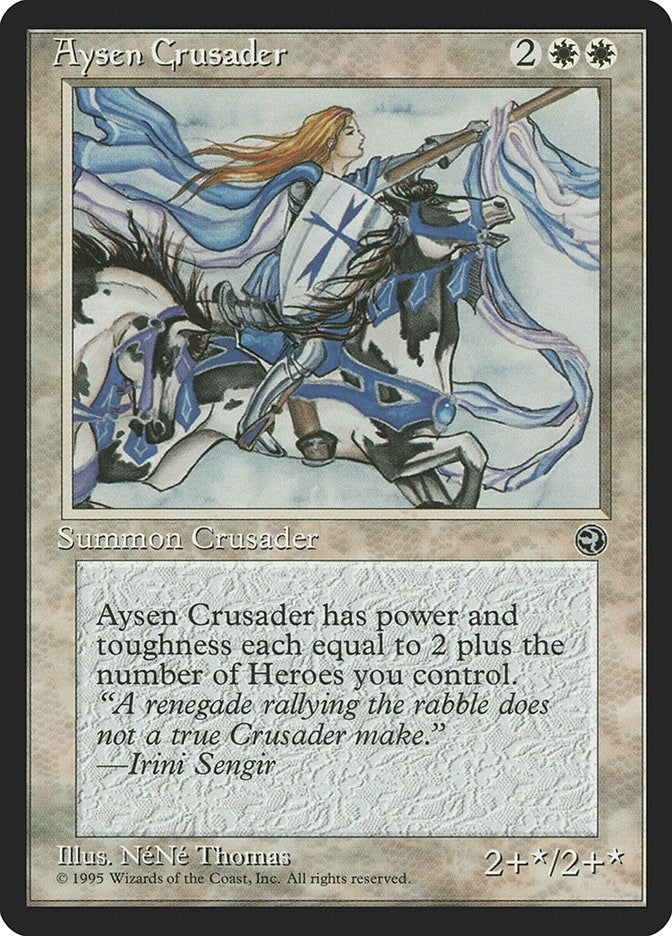 Image for Aysen Crusader - Magic: The Gathering
