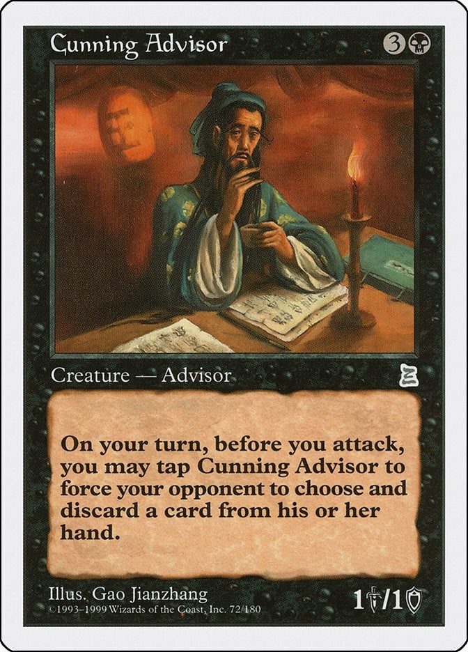 Image for Cunning Advisor (72) - Magic: The Gathering