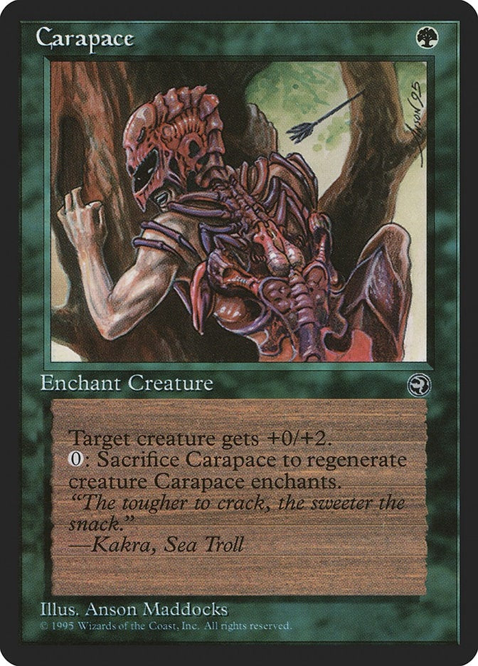 Image for Carapace (55) - Magic: The Gathering