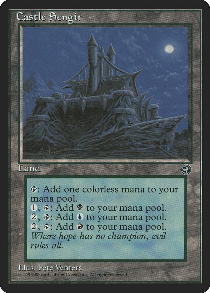Image for Castle Sengir - Magic: The Gathering
