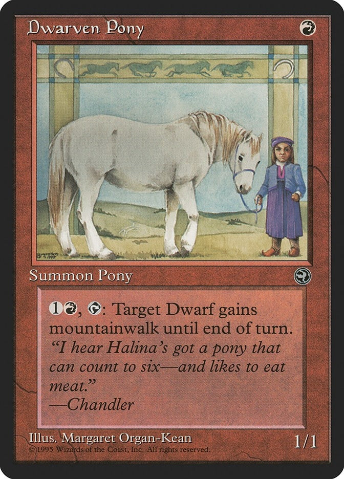 Image for Dwarven Pony - Magic: The Gathering
