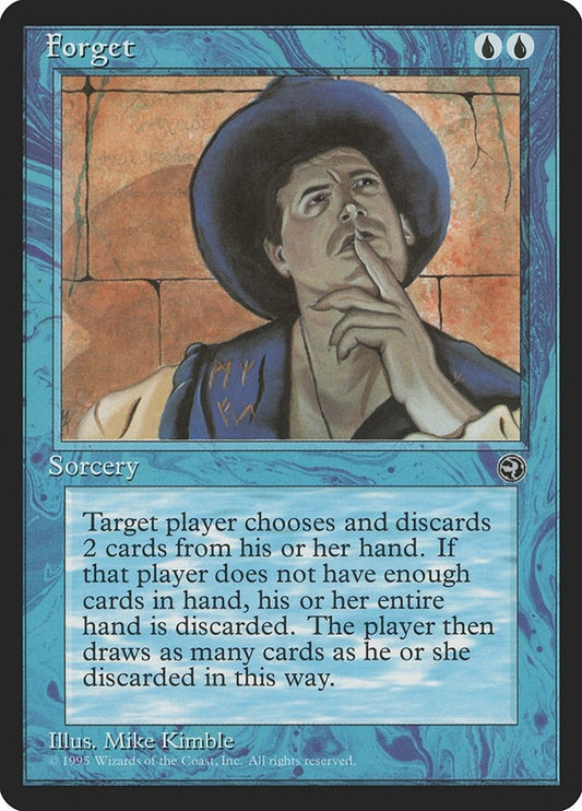 Image for Forget - Magic: The Gathering