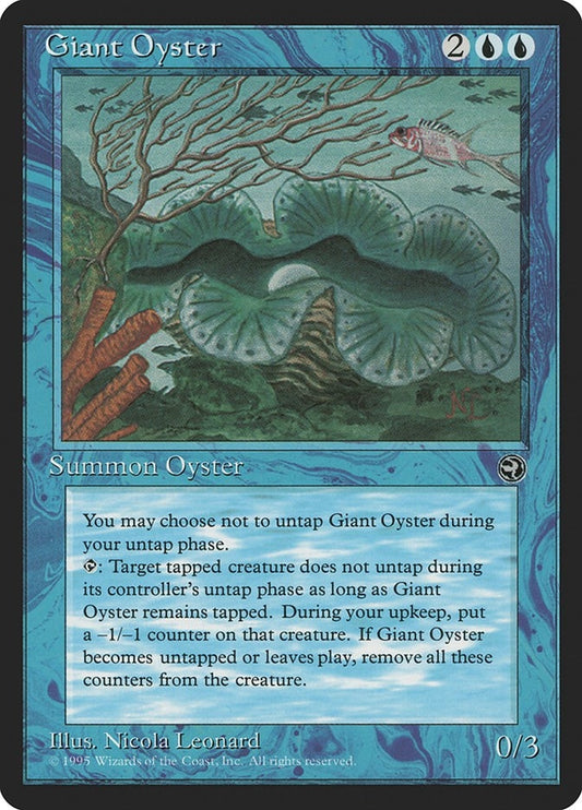 Image for Giant Oyster - Magic: The Gathering