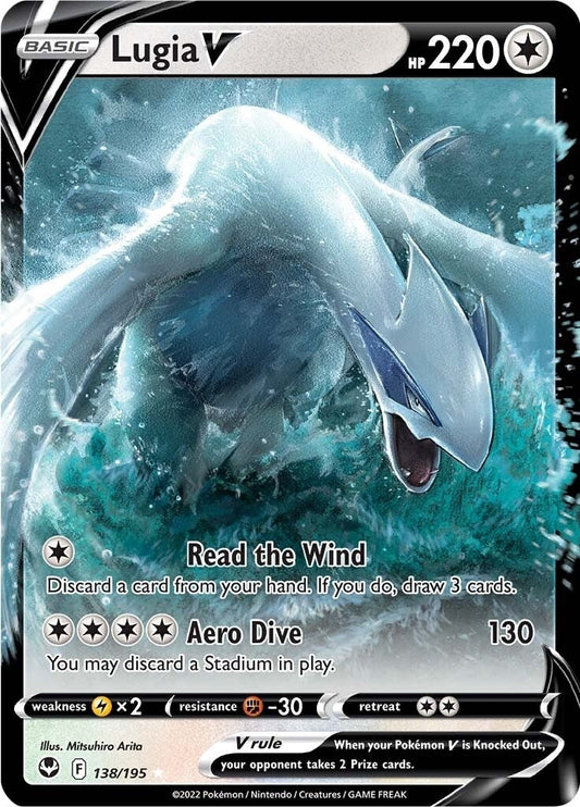 Image for Lugia V (138/195) - Pokemon