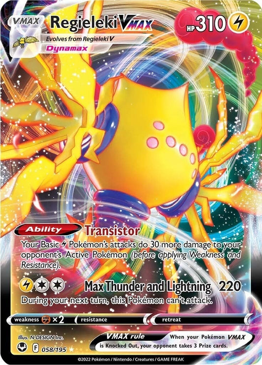 Image for Regieleki VMAX (058/195) - Pokemon