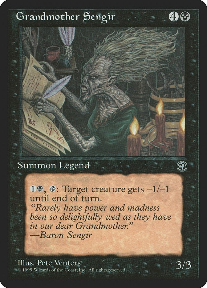 Image for Grandmother Sengir - Magic: The Gathering