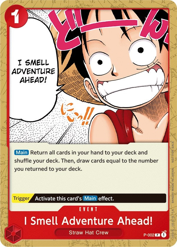 Image for I Smell Adventure Ahead! (Promotion Pack 2022) (P-002) - One Piece Card Game