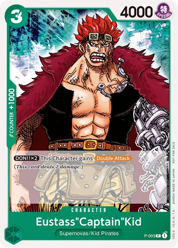 Image for Eustass"Captain"Kid (Promotion Pack 2022) (P-003) - One Piece Card Game