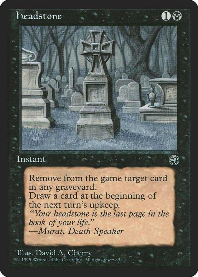Image for Headstone - Magic: The Gathering