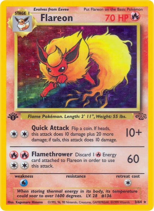 Image for Flareon (3) (03/64) - Pokemon