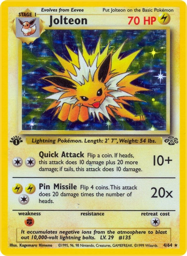 Image for Jolteon (4) (04/64) - Pokemon