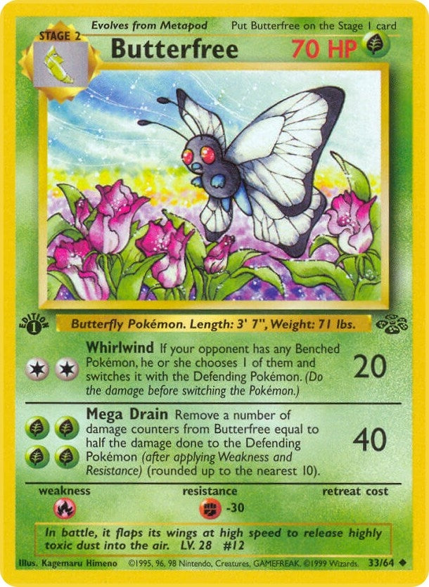 Image for Butterfree (33/64) - Pokemon