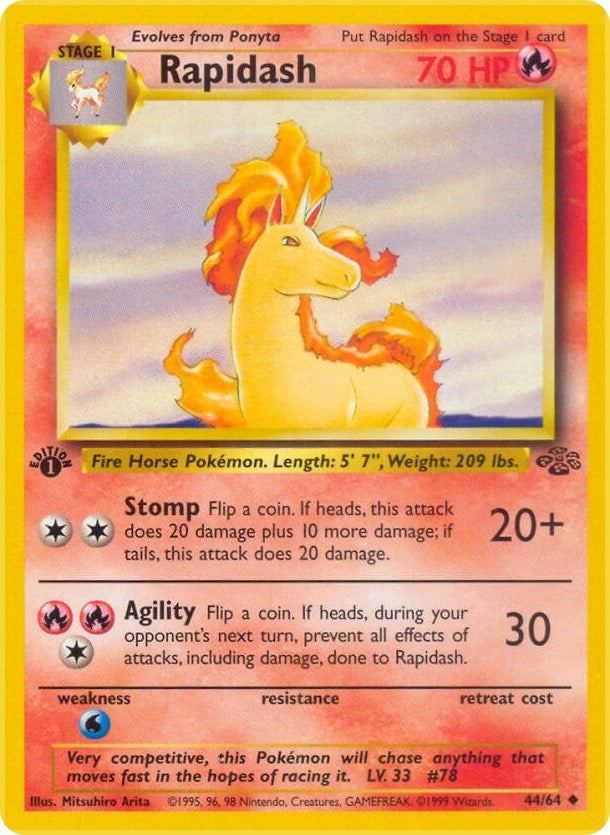 Image for Rapidash (44/64) - Pokemon