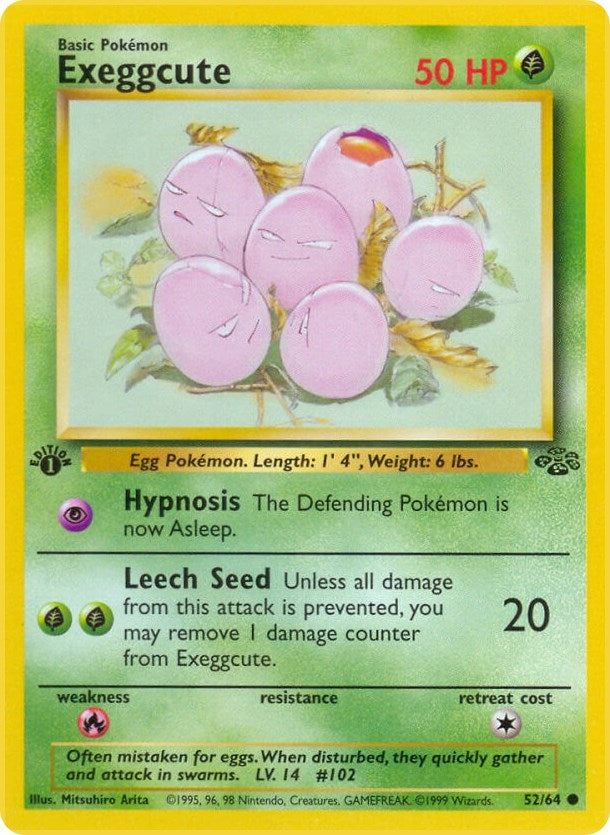 Image for Exeggcute (52/64) - Pokemon