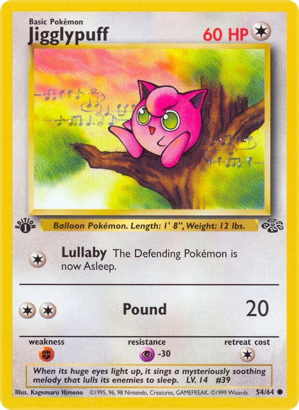 Image for Jigglypuff (54/64) - Pokemon