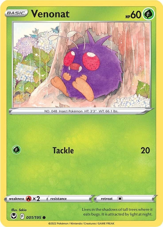 Image for Venonat (001/195) - Pokemon