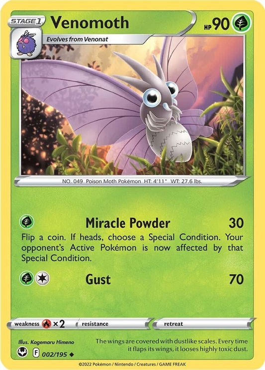 Image for Venomoth (002/195) - Pokemon