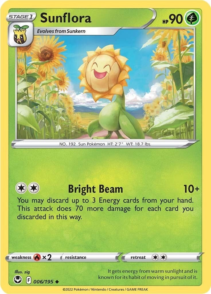 Image for Sunflora (006/195) - Pokemon