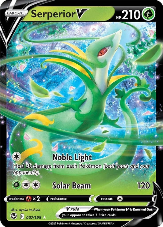 Image for Serperior V (007/195) - Pokemon