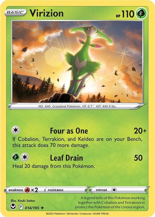 Image for Virizion (014/195) - Pokemon