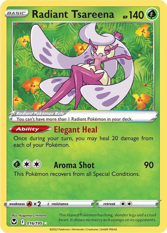 Image for Radiant Tsareena (016/195) - Pokemon