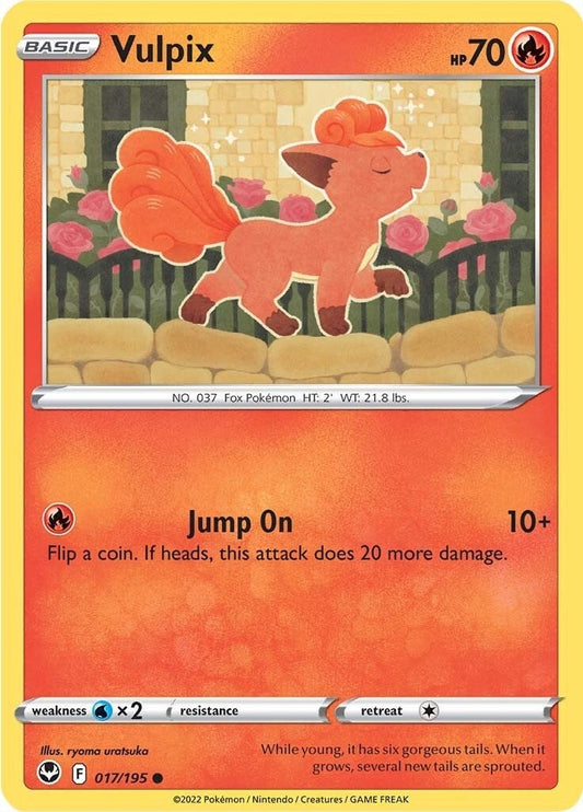 Image for Vulpix (017/195) - Pokemon