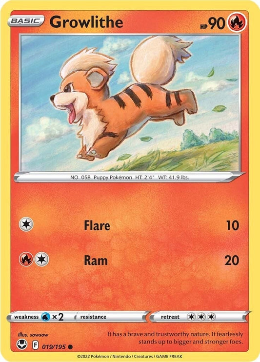 Image for Growlithe (019/195) - Pokemon